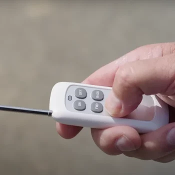 Spare Optimover remote control (white) — replacement — view 2