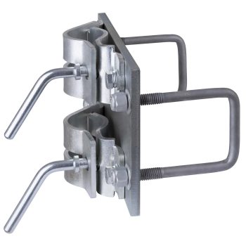 OW5 Double Clamp Bracket 75mm — for Optimover electric trailer dolly — view 2
