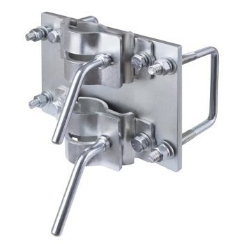 OW7 Double Clamp Bracket 100mm — for Optimover electric trailer dolly — view 1